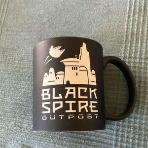 Disney Star Wars Black Spire Outpost Ceramic Coffee Cup NWT